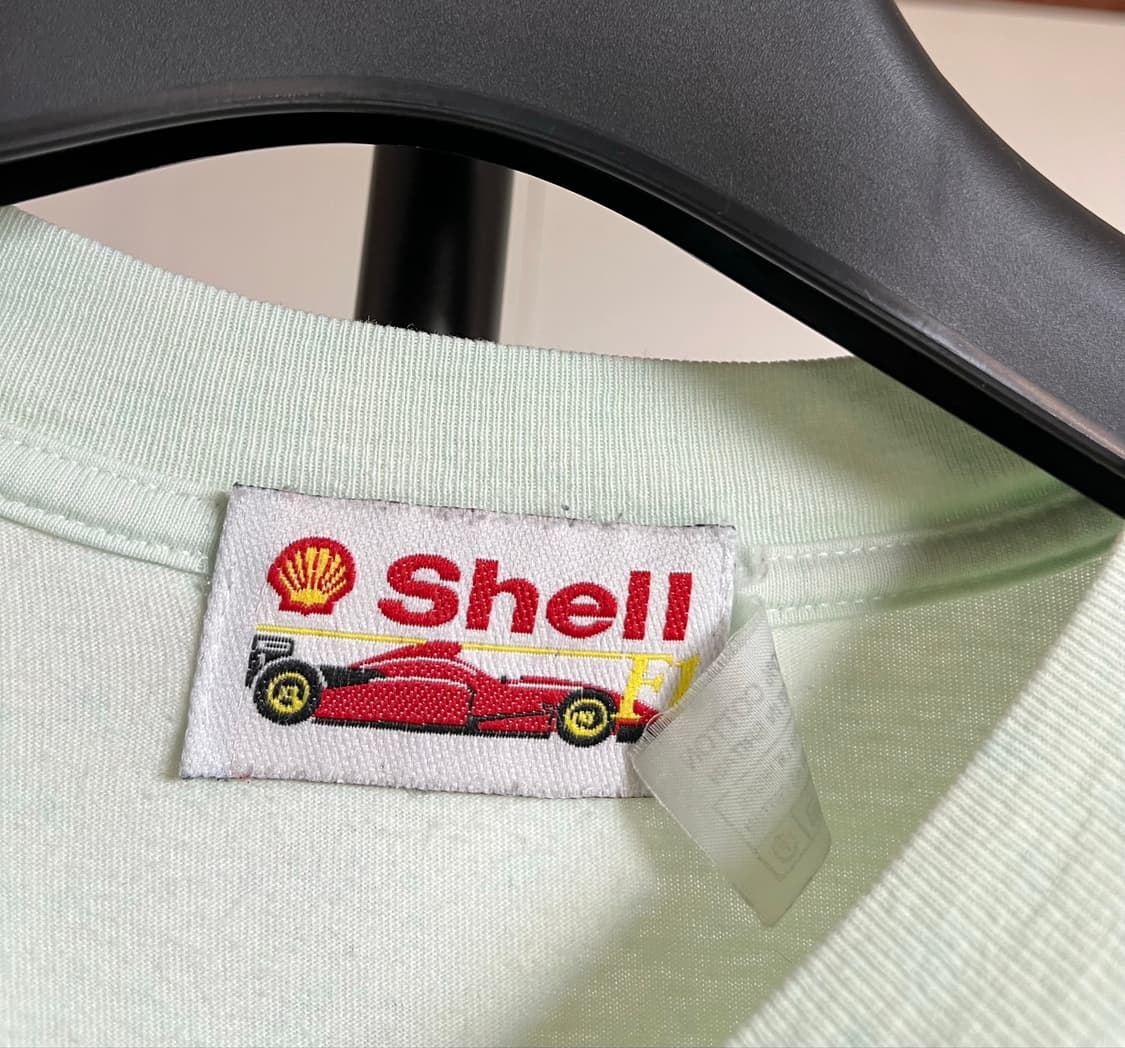 빈티지 f1 shell 프로모 반팔 티셔츠 상품이미지5