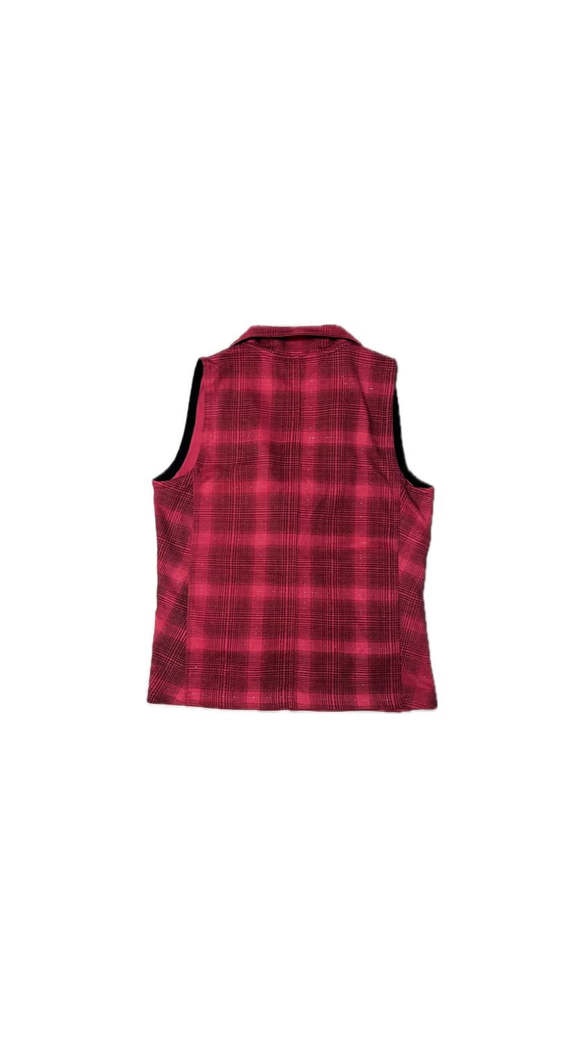 y2k 하라주쿠 핫핑크 조끼 상품이미지2