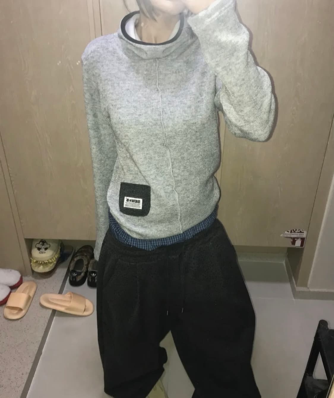 쏘비 바라클라바 후드티 상품이미지2