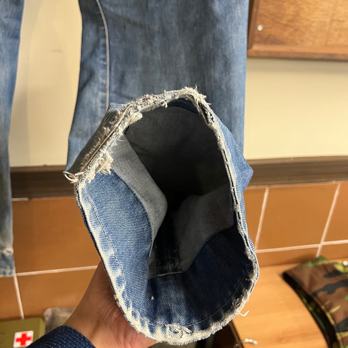 00's 리바이스 엔지니어드진 33x32 Size (35인치) 멕시코 상품이미지9