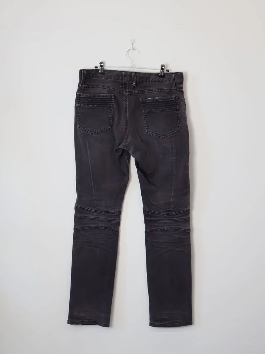 SCHRISSEL Zip Detail Slim Denim Pants 상품이미지5