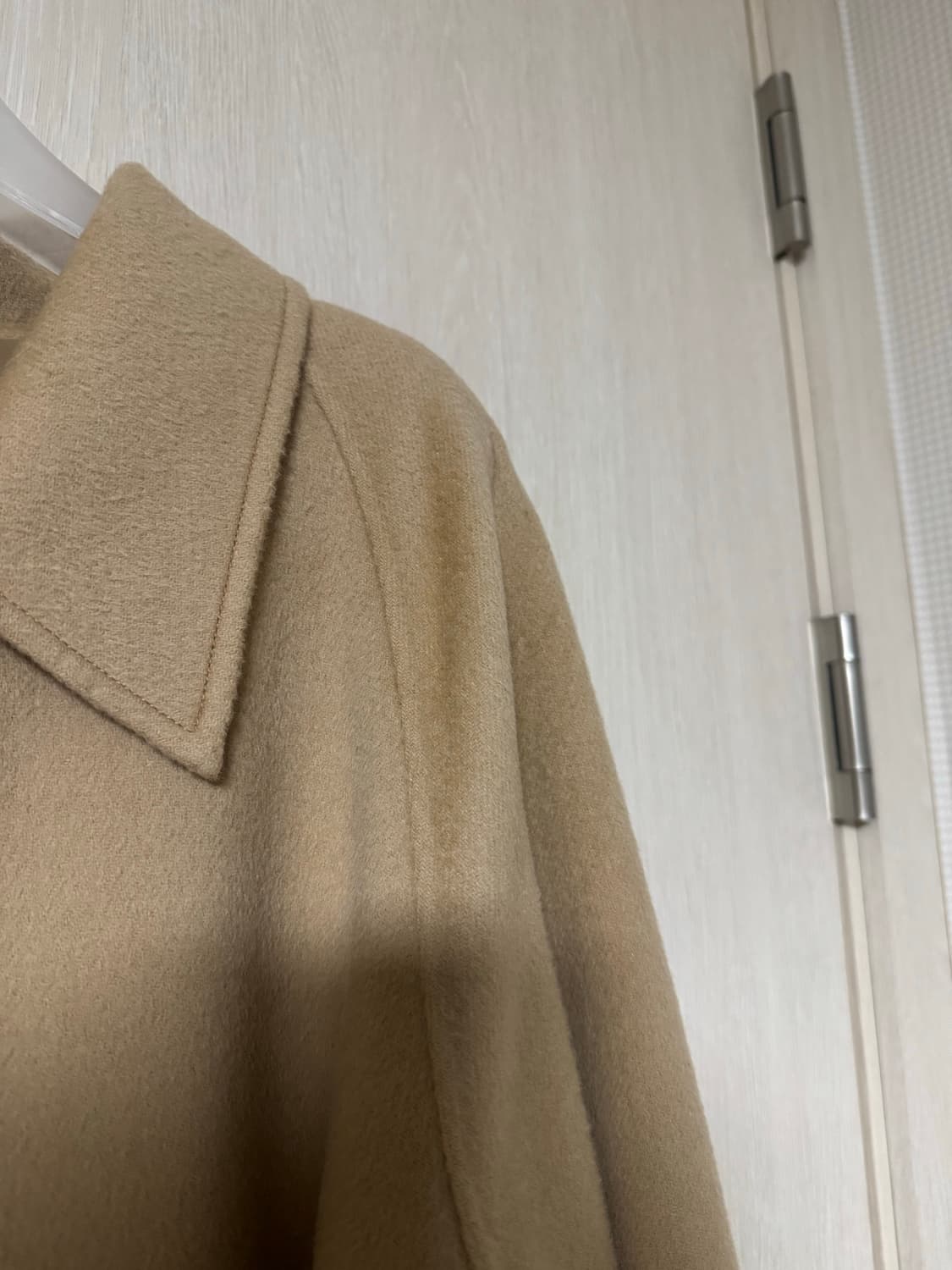 루흐 a17h 카멜베이지 벨티드 캐시미어 코트 상품이미지7