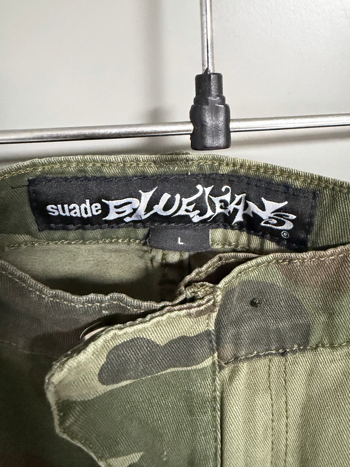 Suade Camo Cargo Shorts Green Camo (L) 상품이미지2