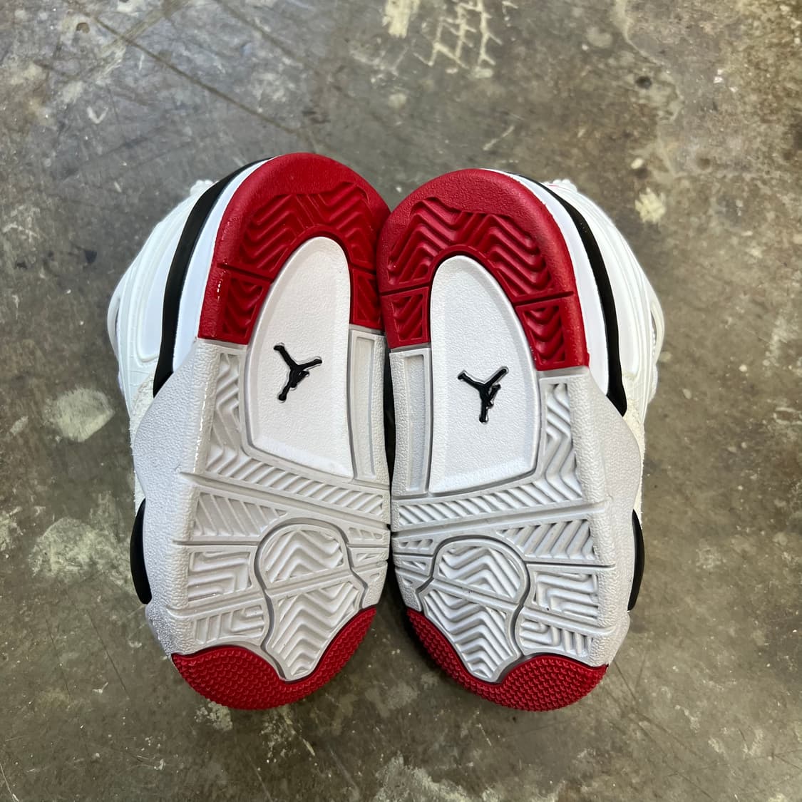 110) 새제품 나이키 조던4 키즈 바시티레드 운동화 신발 상품이미지6