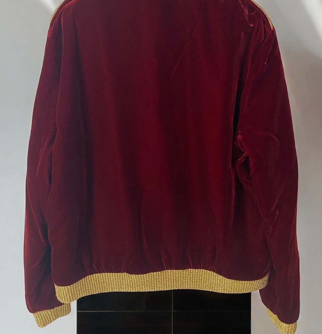 [NCT 태용님 착용] 생로랑 18AW 나폴레옹 벨벳 봄버 자켓 상품이미지3