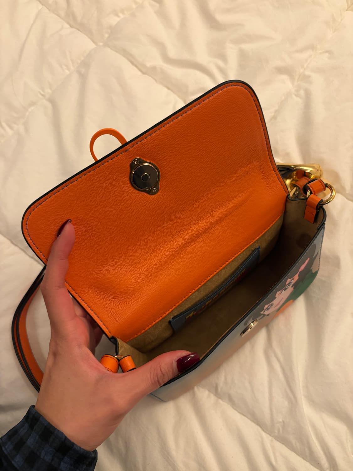 JW앤더슨 달려라하니 체인 바게트 숄더백 크로스백 상품이미지4