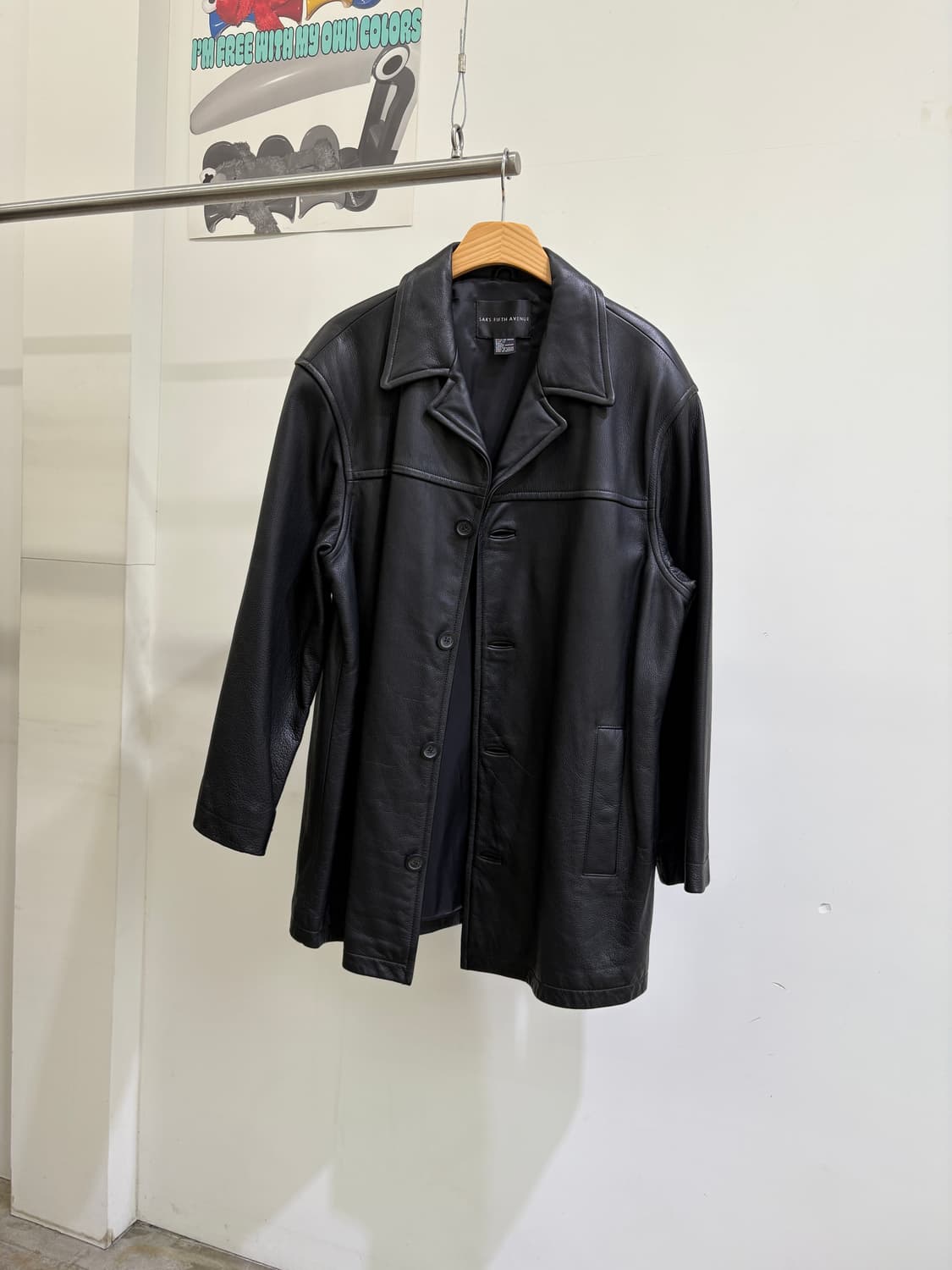 SAKS FIFTH AVENUE 레더자켓 상품이미지1