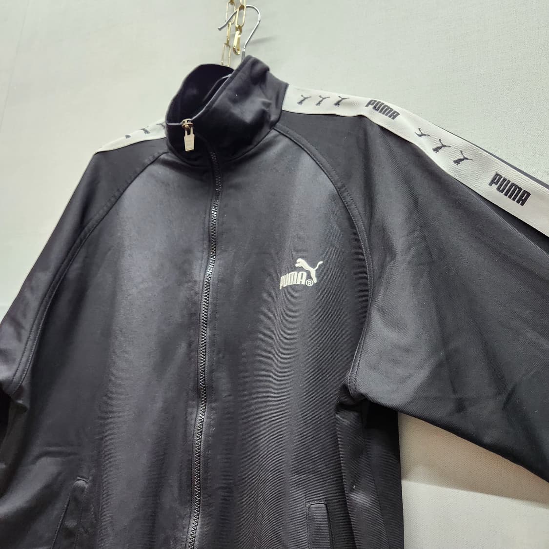 푸마 백 빅로고/사이드라인 져지 자켓 M(XL) 상품이미지4