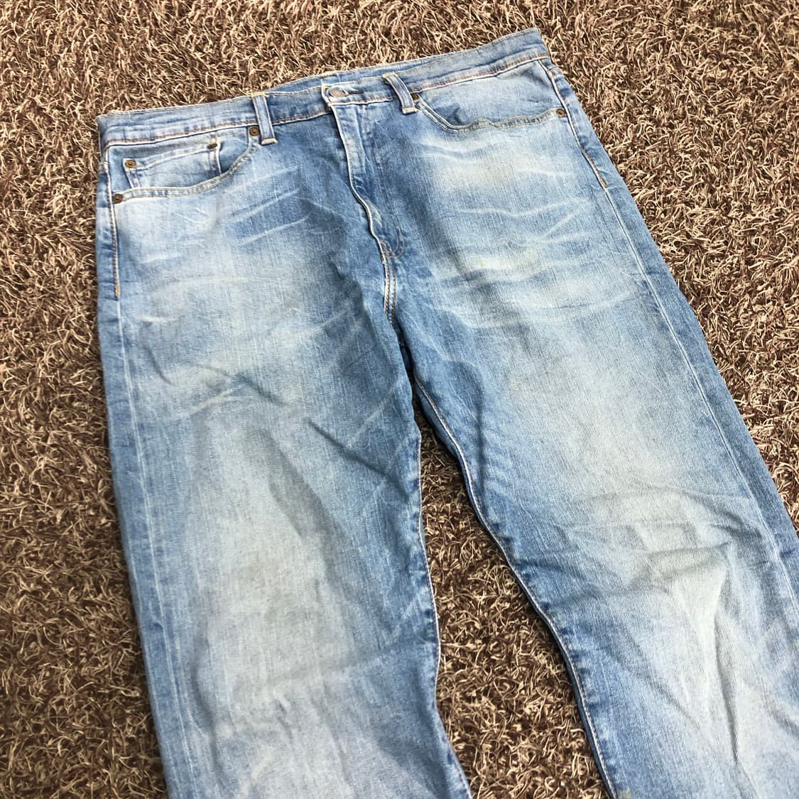 리바이스 522 워싱 데님 팬츠 청바지 상품이미지3