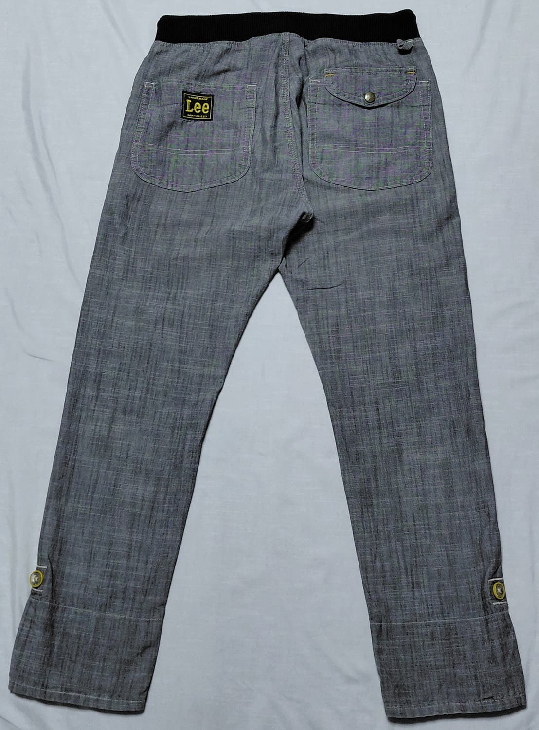 [30] Lee x Edwin JP 조거 워크 팬츠 (샴브레이 그레이) 상품이미지7