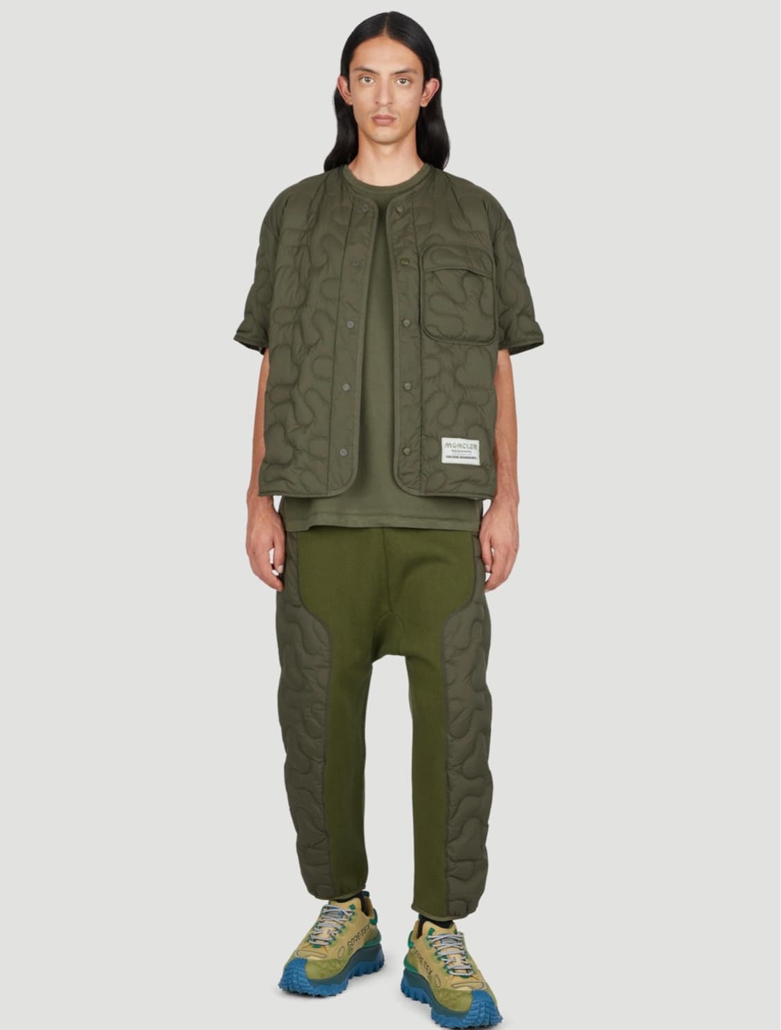 [S+급/50] 몽클레어 x 살레헤 벰버리 셋업 다크 그린 상품이미지9