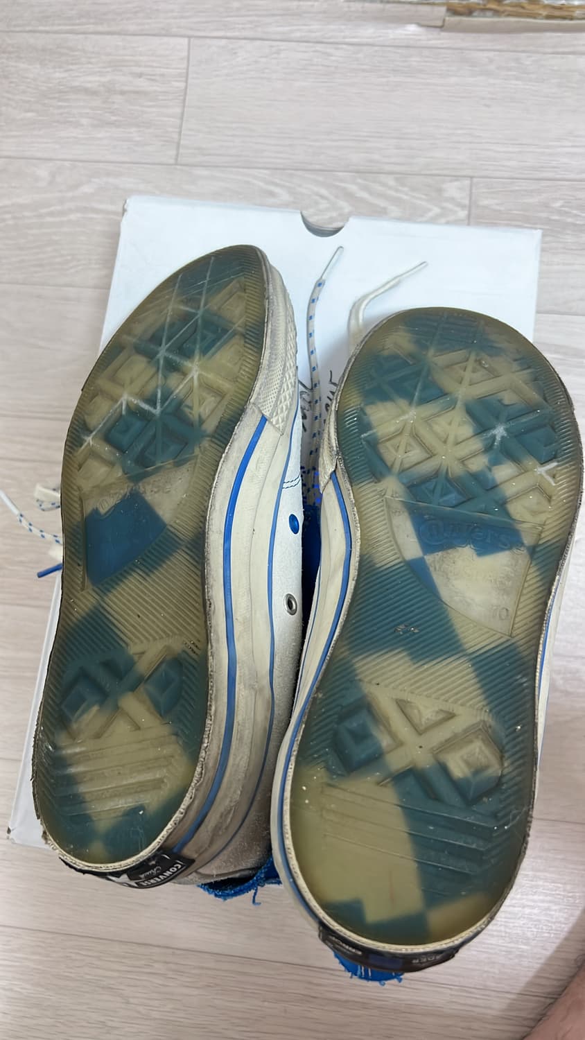 아더에러X컨버스 척 70 하이 화이트 285판매합니다! 상품이미지7