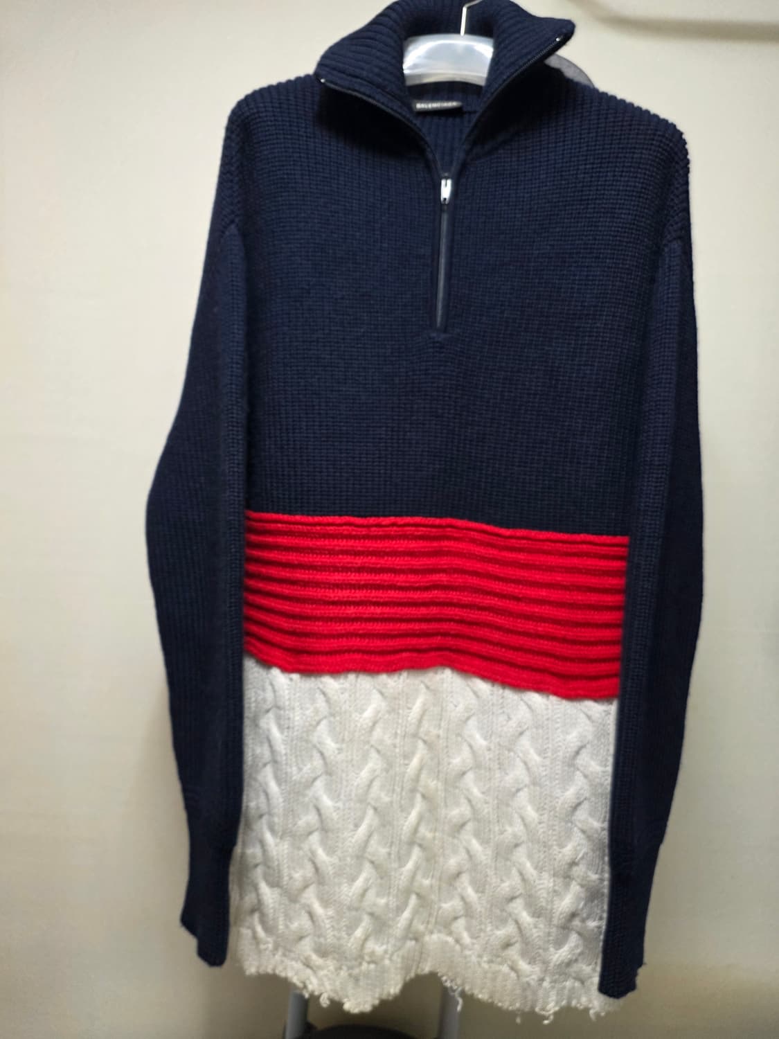 발렌시아가 롱 풀 오버 니트 국내매장판 상품이미지2