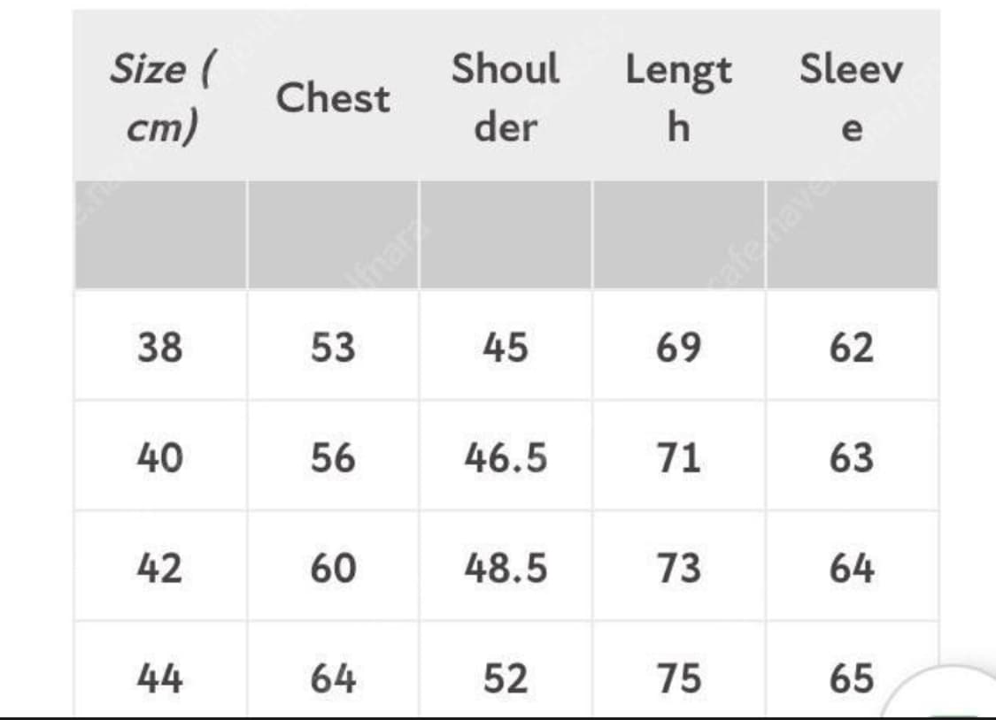 트로피클로딩 커버올 2604 42사이즈 상품이미지8