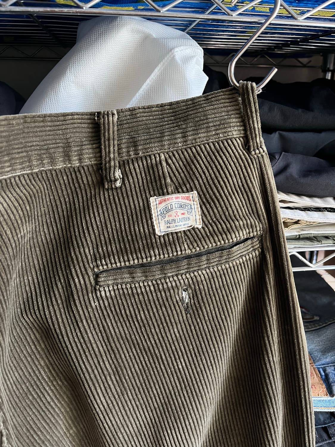90년대 폴로 코튜로이 팬츠 상품이미지3