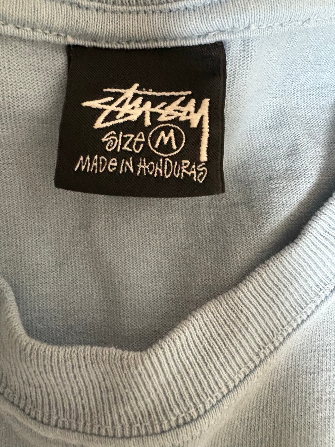 스투시 아워레가시 베이비블루 티셔츠 M 상품이미지2