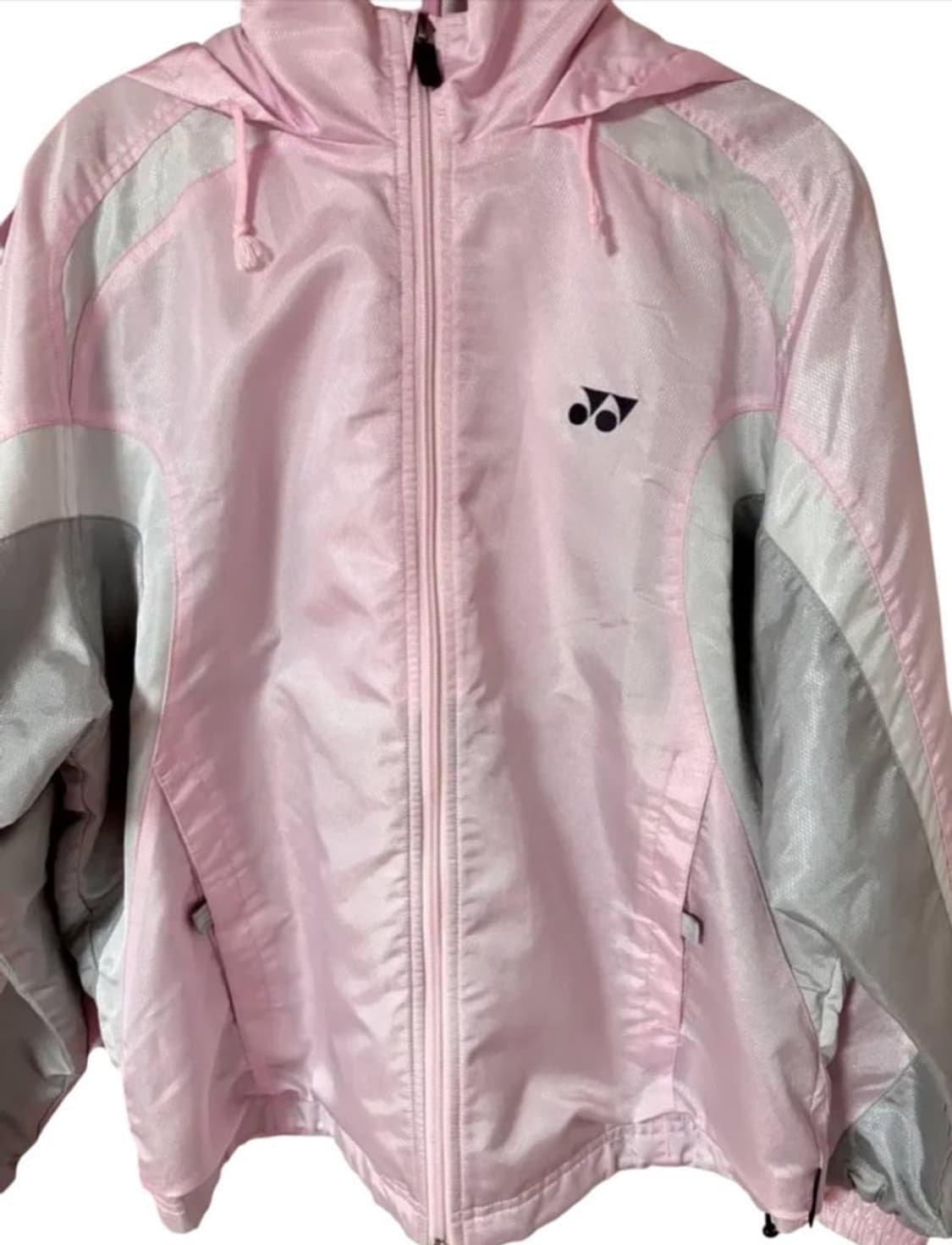 요넥스 핑크 그레이 바람막이 상품이미지1