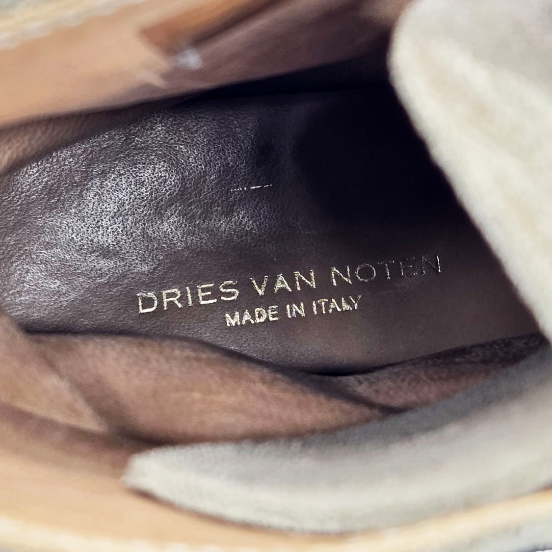  드리스반노튼 16AW 스웨이드 부츠 브라운 (42)  상품이미지7