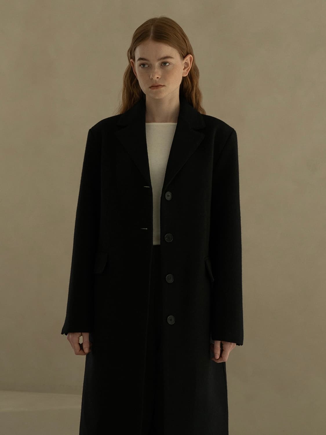 텐스 울 롱코트 상품이미지5