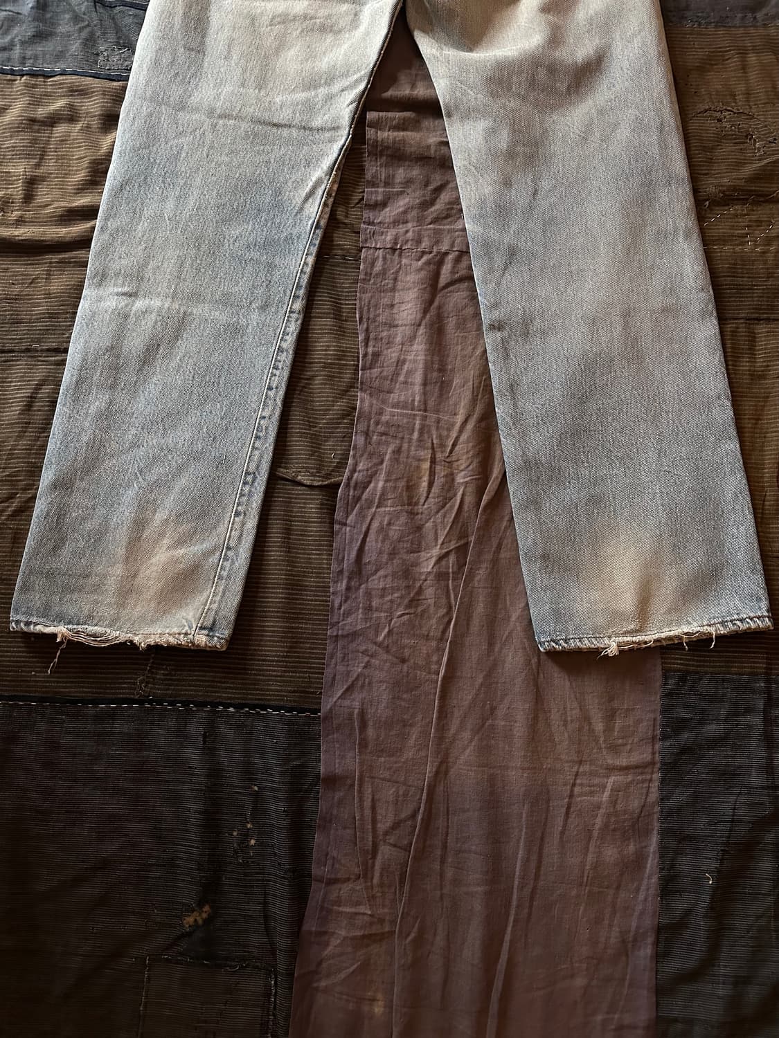 80s Levis 501 66후기 Selvedge Denim Pants 상품이미지6