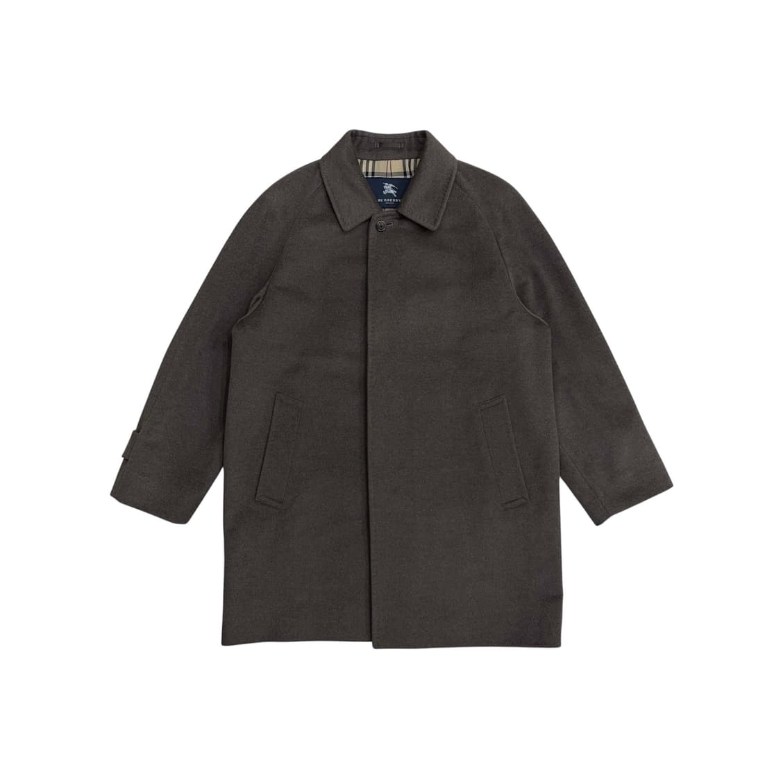 버버리 캐시미어 앙고라 울 브라운 코트 m 실측 남성 100 L 정도 상품이미지1