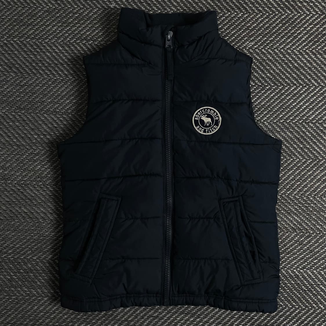 아베크롬비 y2k 크롭 빈티지 다운 베스트y 3531 상품이미지2