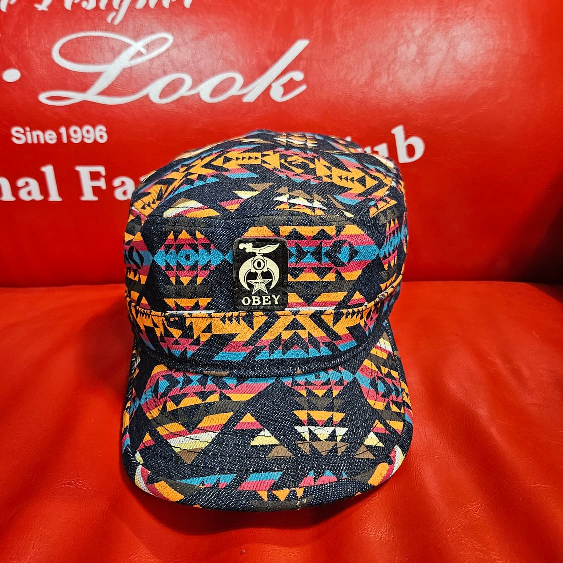 오베이(OBEY) 패터니즈 밀리터리 캡 Free 상품이미지1