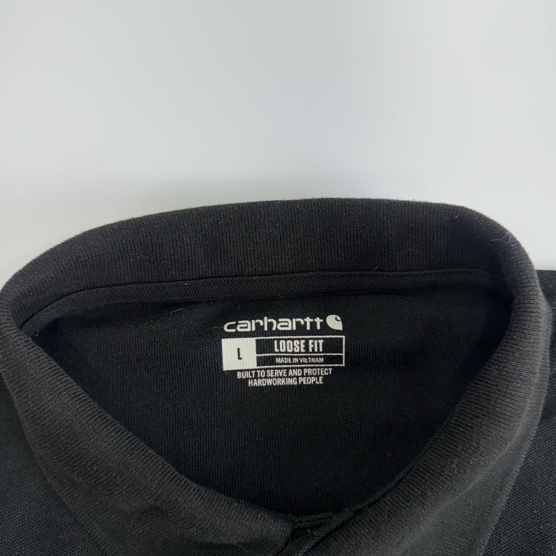 Carhartt 칼하트 포켓 블랙 카라 반팔  상품이미지5