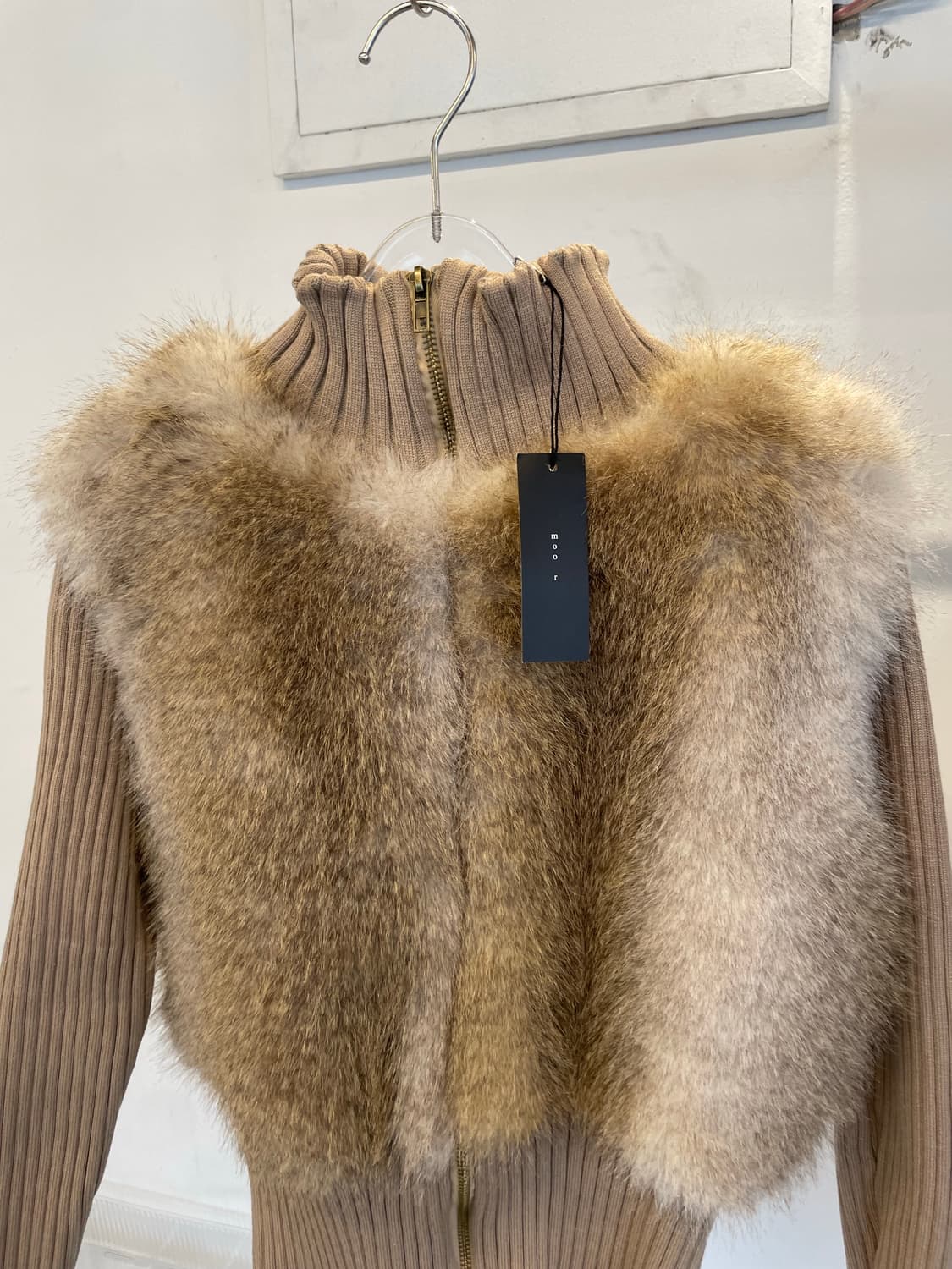 Fur zip up jacket 상품이미지2