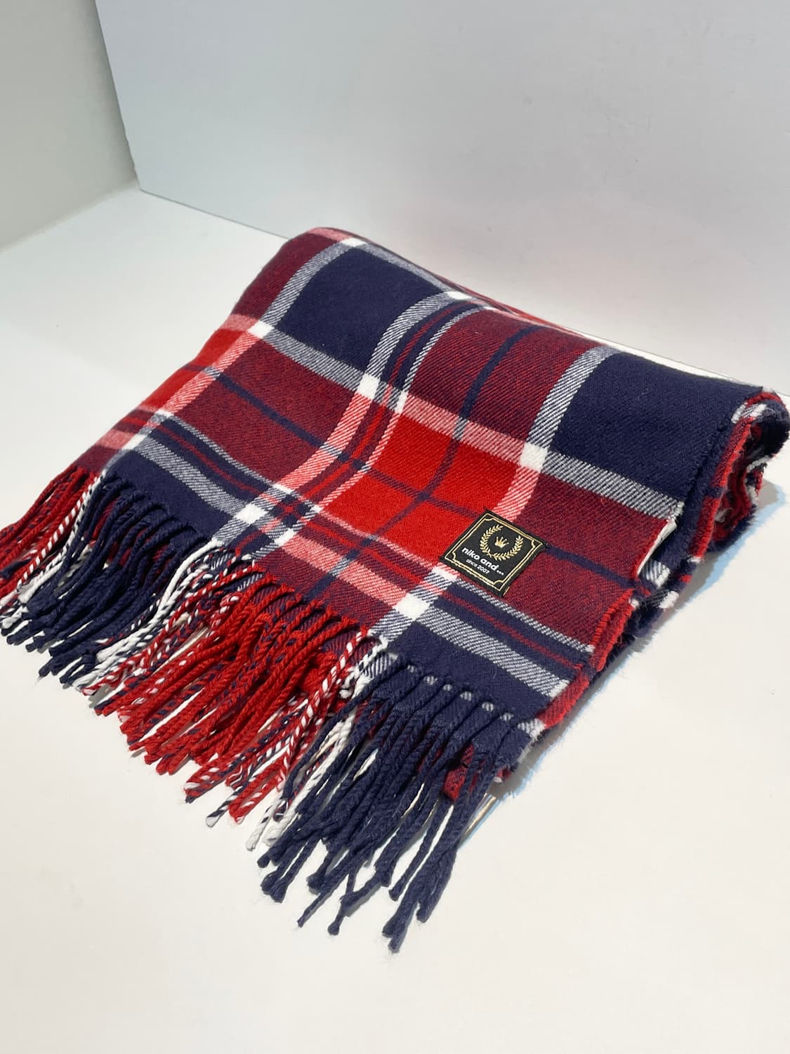 니코앤드 타탄체크 목도리 A1418 상품이미지5