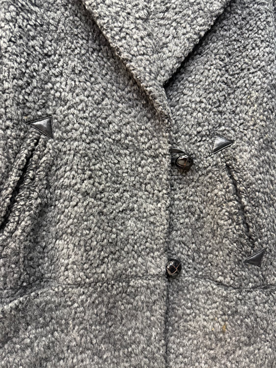 정품) maje 마쥬 회색 여성 코트 36 상품이미지3