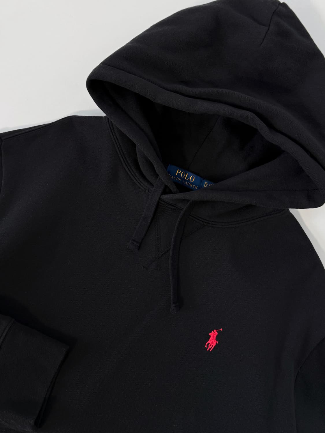 폴로 랄프로렌 오버핏 신형 블랙 스웻 후드 상품이미지2
