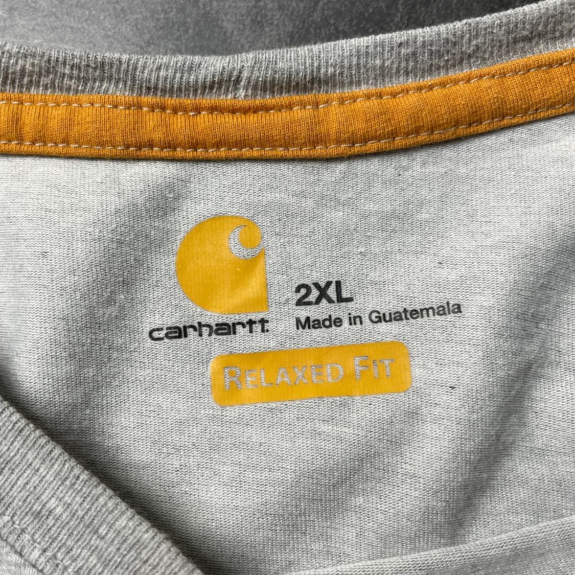 CARHARTT 칼하트 빈티지 그레이 포켓 롱슬리브 긴팔 A00410 상품이미지9