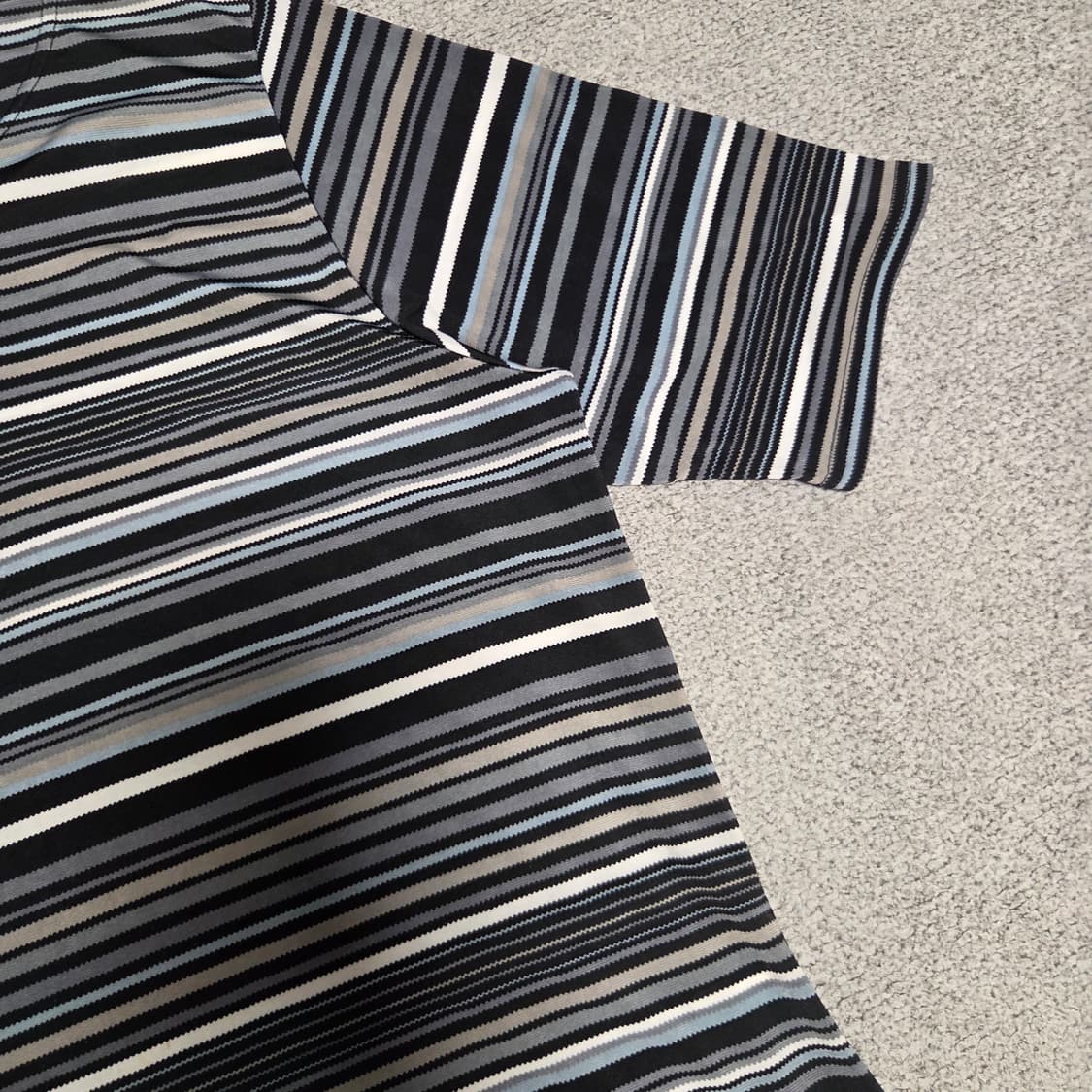 Japanese vintage 스트라이프 반팔 티셔츠 L(100) 상품이미지3