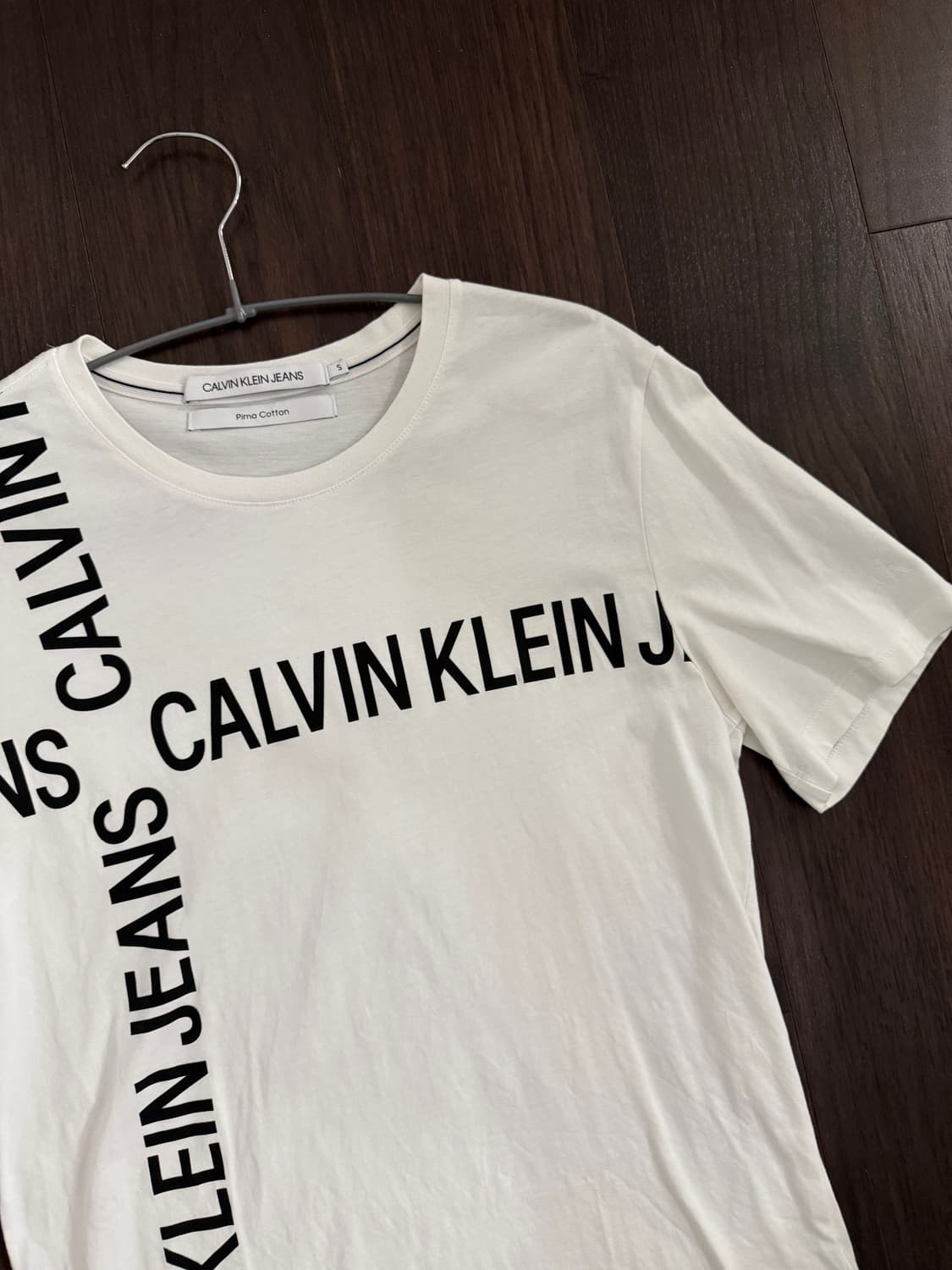 켈빈클라인 피마코튼 반팔티셔츠 상품이미지2