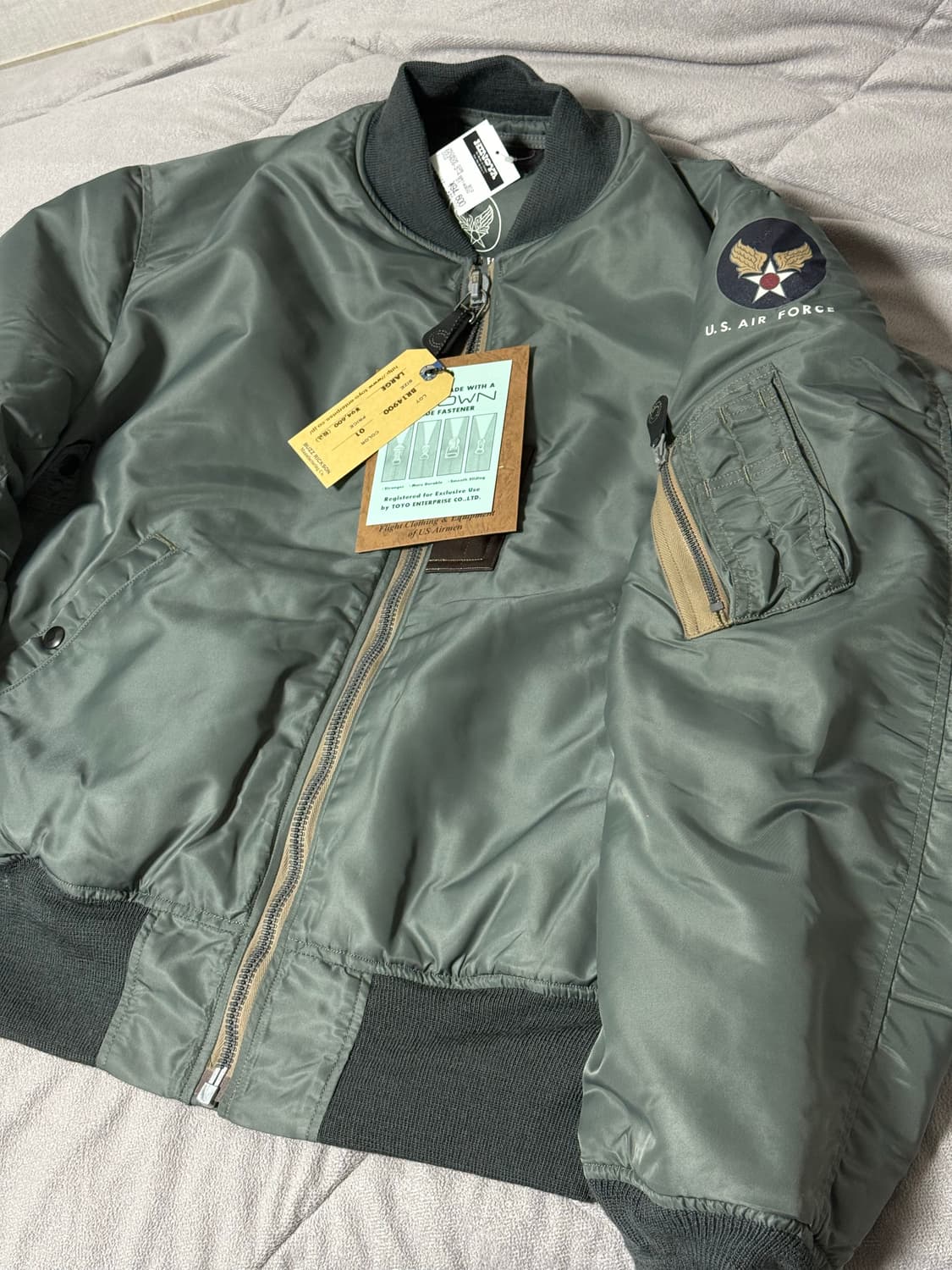 [새상품] 버즈릭슨 MA-1 L사이즈 상품이미지1