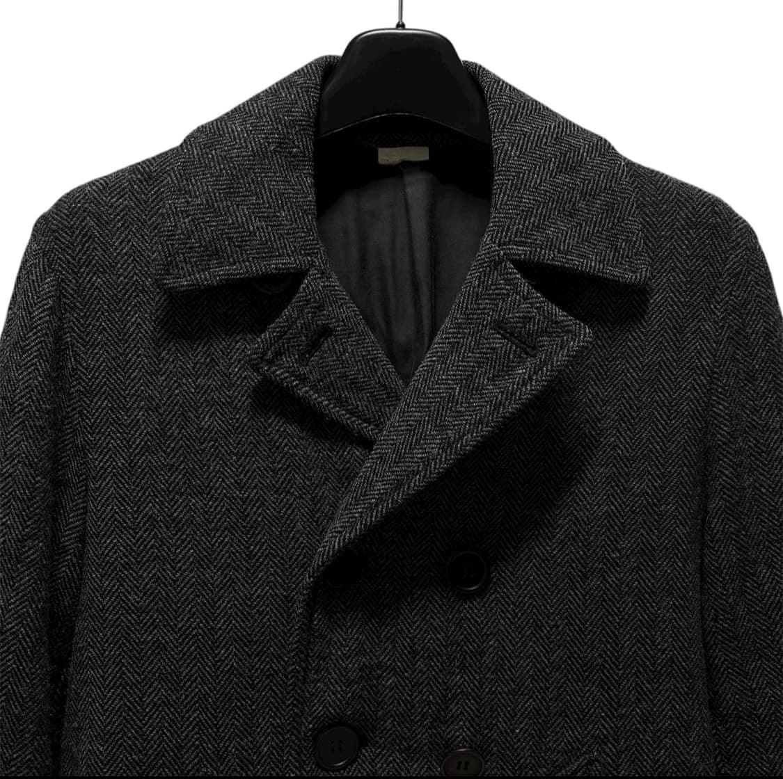 [M] 꼼데가르송 옴므 듀스 해링본 울 피코트 상품이미지2