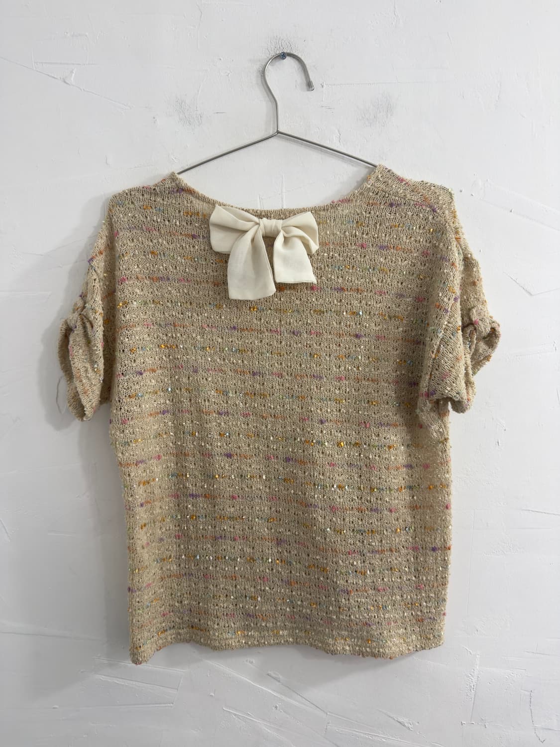 ribbon net top 상품이미지1