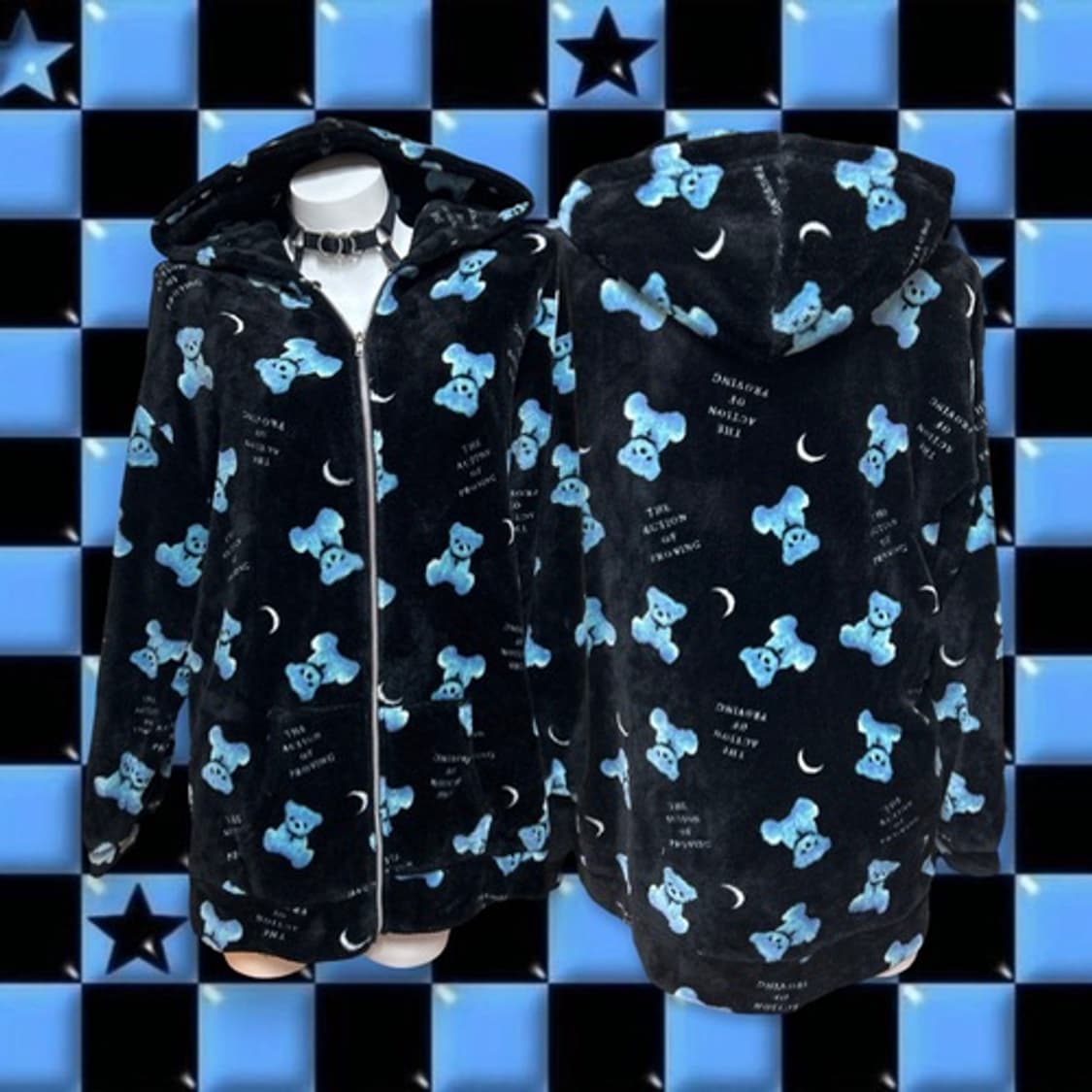 Plymtone bear fur hood jp 상품이미지1