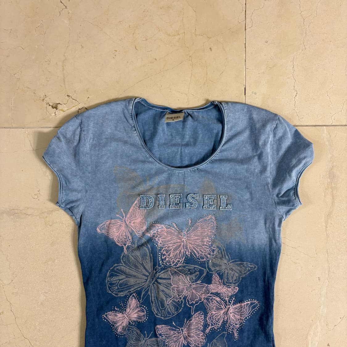 Diesel Butterfly Gradient Tee 상품이미지8
