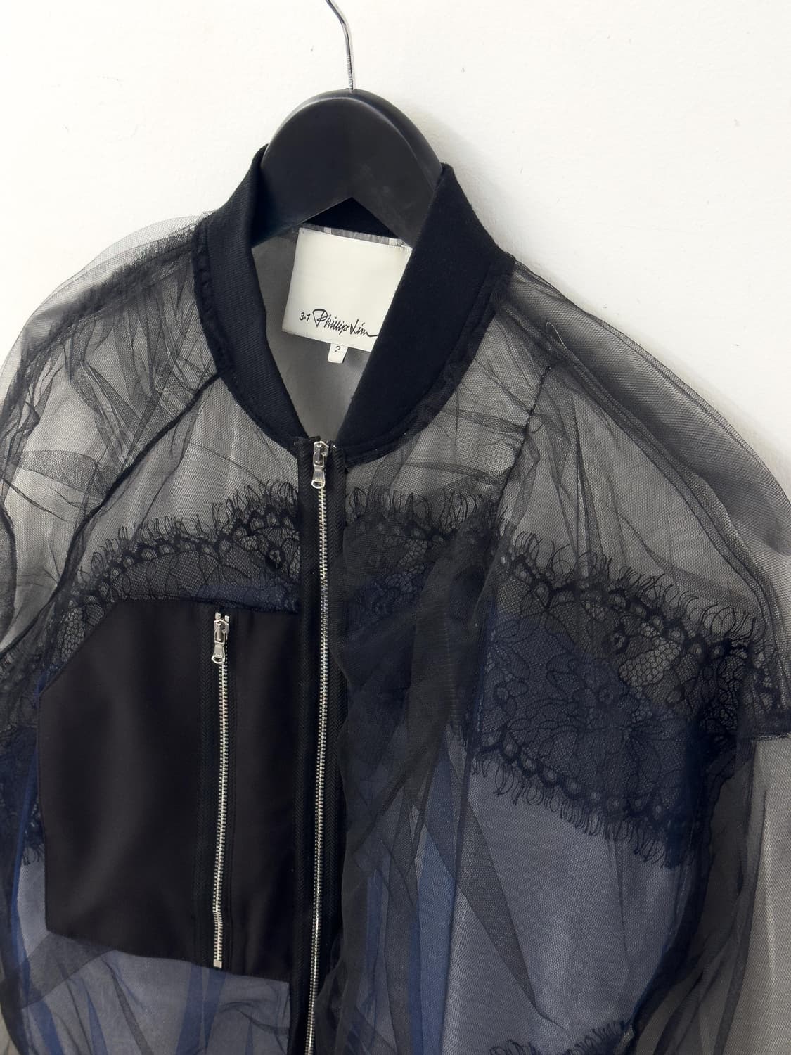 3.1 phillip lim 시어 봄버 자켓 상품이미지2