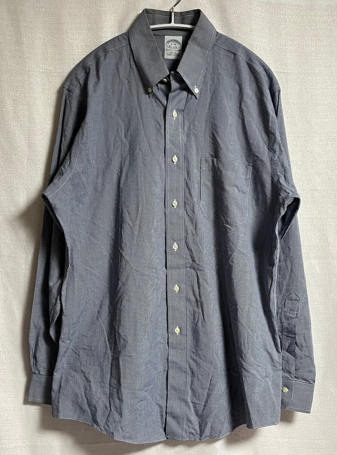 공용 브룩스브라더스 잔체크 셔츠 남방 100 상품이미지1