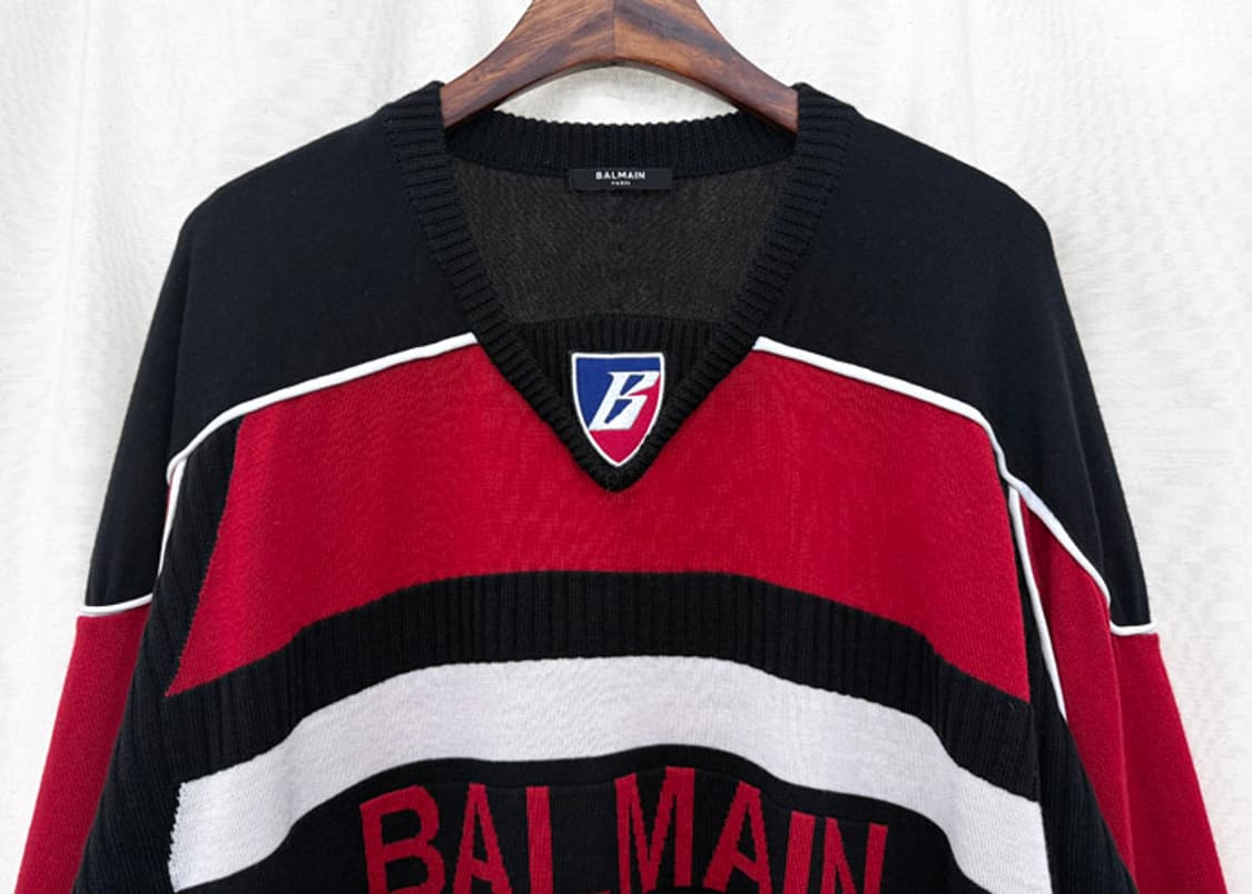 발망 B 스포티 박시 스웨터 상품이미지4