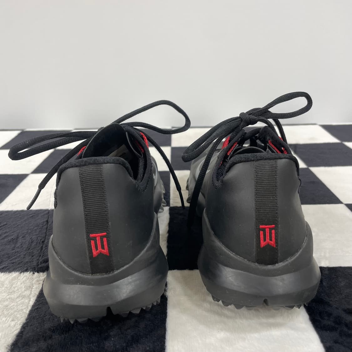 498) 나이키 타이거 우즈 블랙 골프화 250mm 상품이미지4
