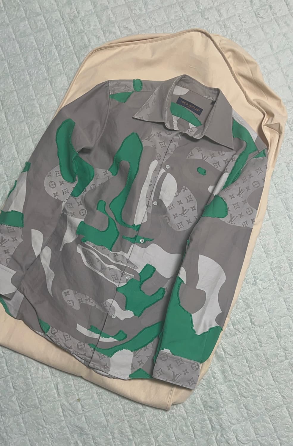 정품 루이비통 슈퍼키드 셔츠 자켓 L 상품이미지1