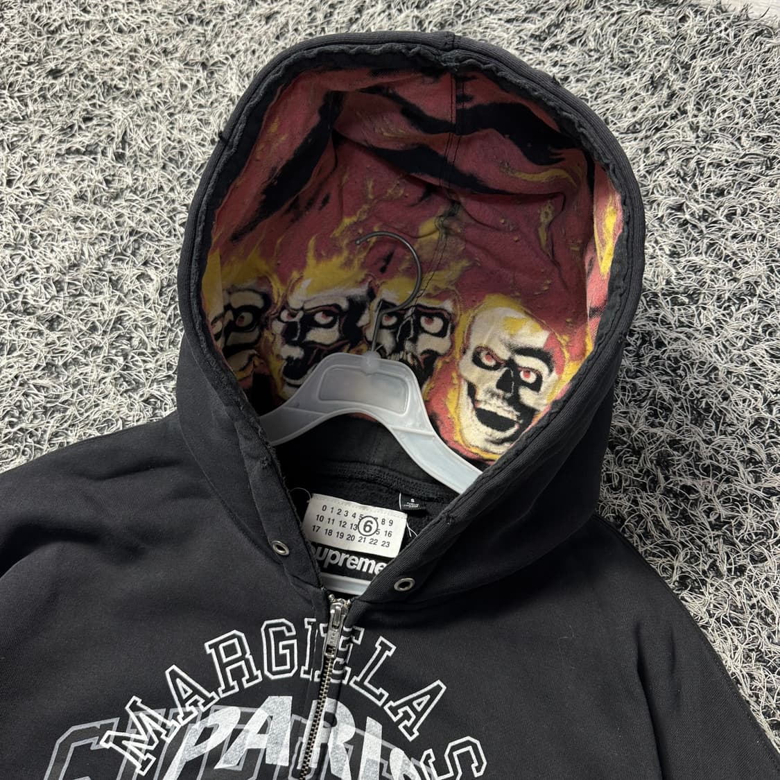 슈프림 x 메종 마르지엘라 24ss 후드집업 상품이미지3