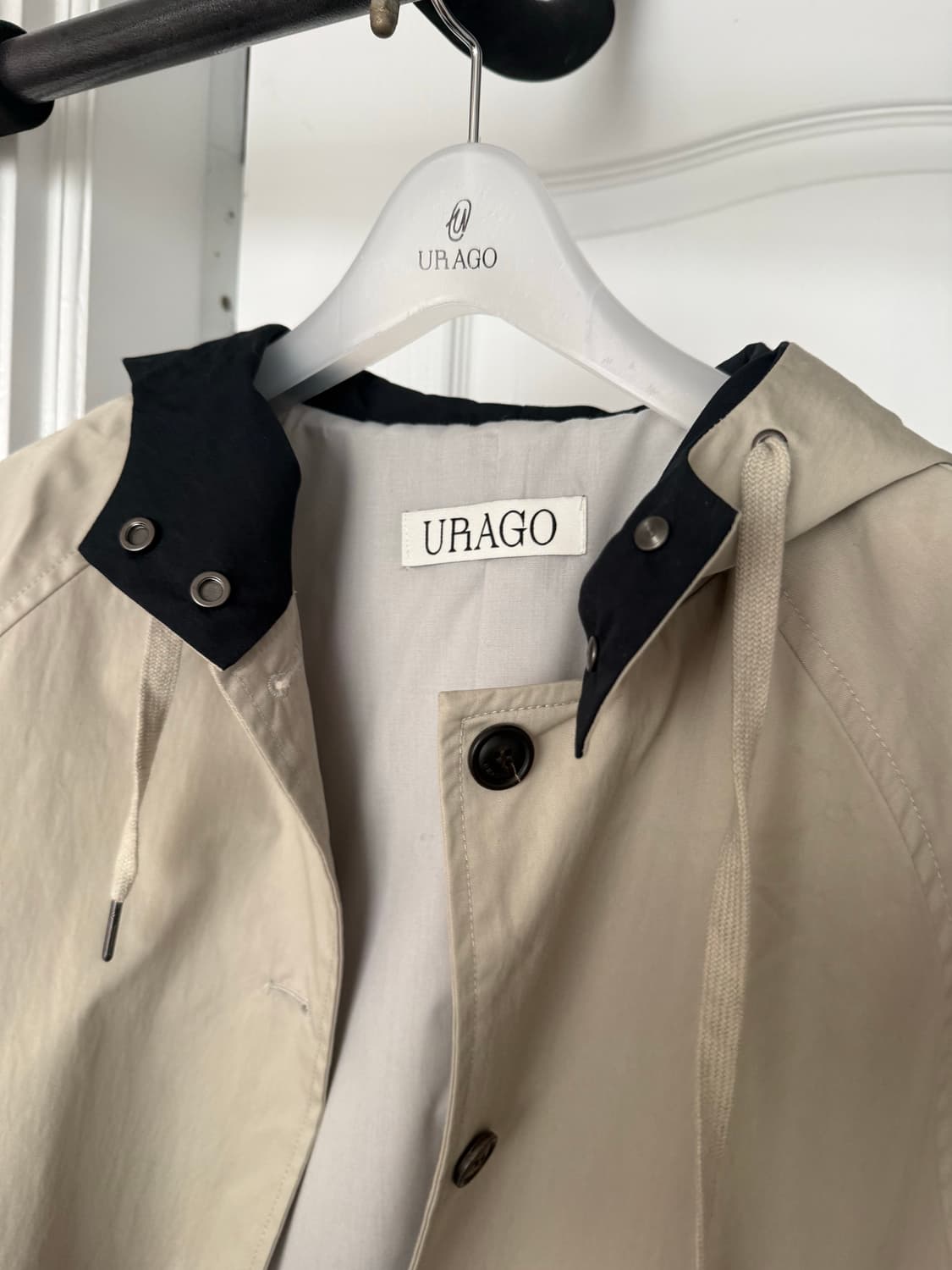 유라고 리버 후디드 하프 점퍼 후드 자켓 urago 상품이미지6