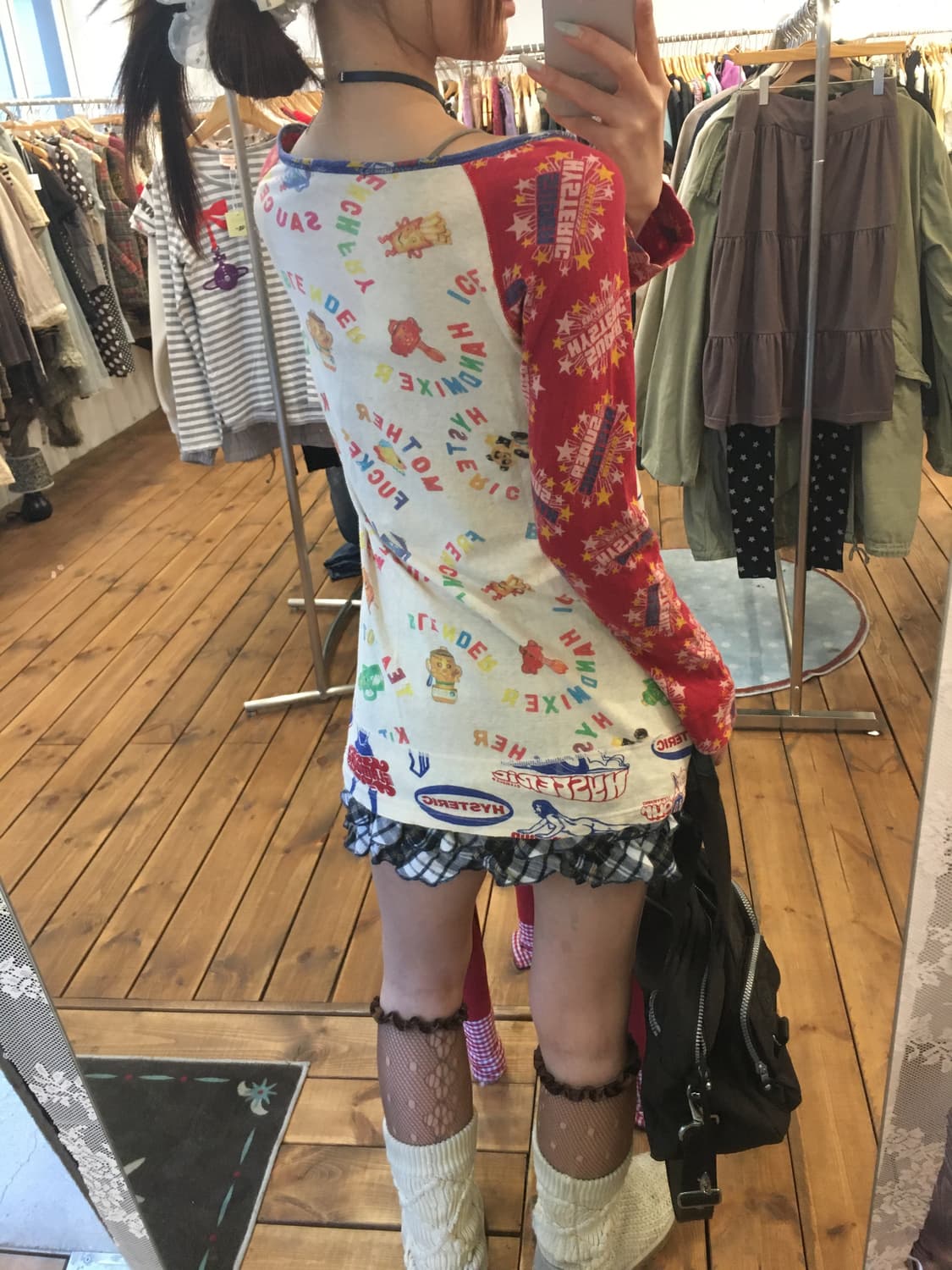 히스테릭글래머 히스걸 아카이브 나그랑 티 상품이미지4