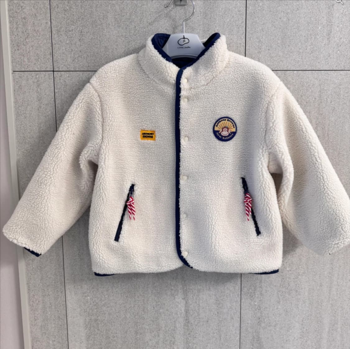 뉴발란스 앤서니브라운 양면 패딩 130 키즈 상품이미지6