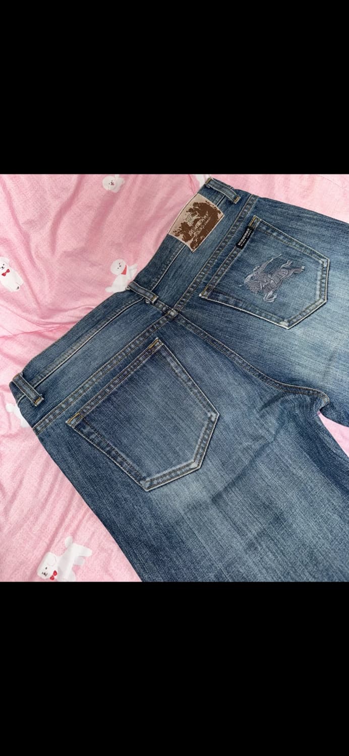 버버리 블랙라벨 슬림스트레이트 데님 팬츠 32사이즈 상품이미지6